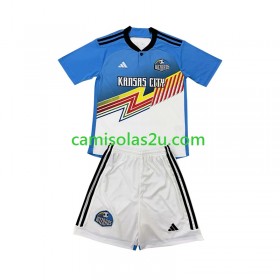 Camisolas de futebol Sporting Kansas City Criança Equipamento 3ª 2024/25 Manga Curta